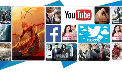 Internet Tivi TCL 32 inch L32D2780 - Các ứng dụng trên tivi