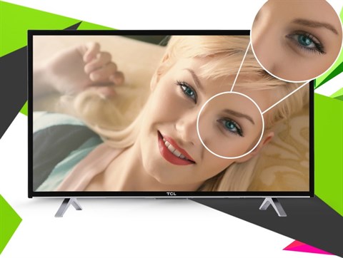 Internet Tivi TCL 32 inch L32D2780 - Hình ảnh mượt mà, không nhòe, giật