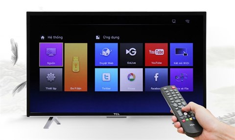 Internet tivi TCL 40 inch L40D2780 - Giao diện tivi