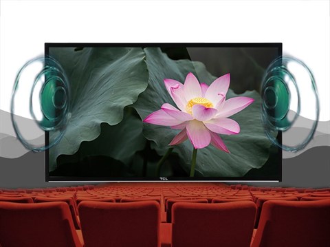 Internet tivi TCL 40 inch L40D2780 - Âm thanh trung thực, trong trẻo