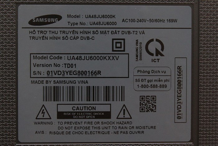Smart Tivi LED Samsung UA48JU6000 48 inch Màu Đen