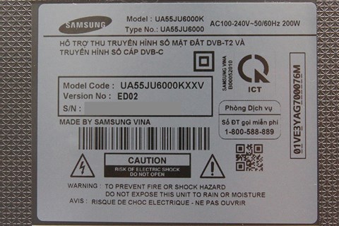 Smart Tivi LED Samsung UA55JU6000 55 inch