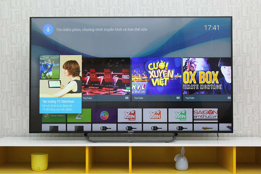 Android Tivi Sony 65 inch KDL-65W850C Màu Đen