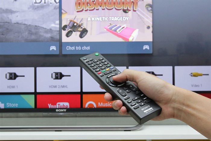 Android Tivi Sony 55 inch KD-55X8500C Màu Đen