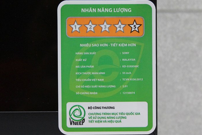 Android Tivi Sony 55 inch KD-55X8500C Màu Đen