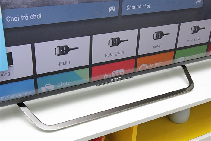 Android Tivi Sony 55 inch KD-55X8500C Màu Đen