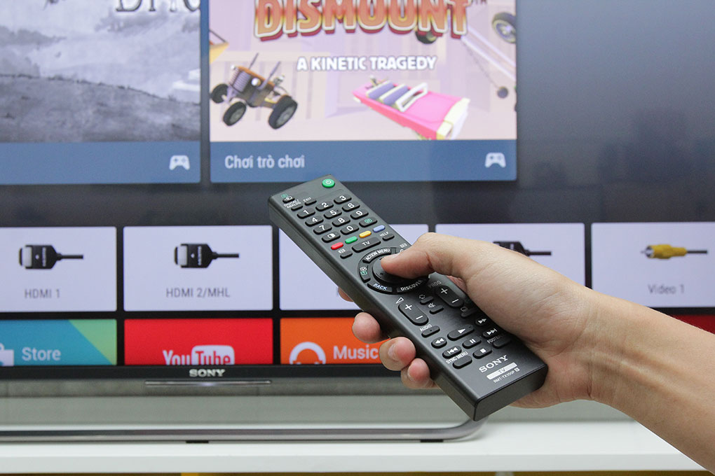 Android Tivi Sony 55 inch KD-55X8500C Màu Đen