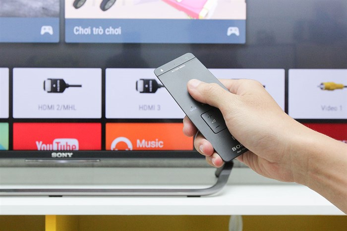 Android Tivi Sony 65 inch KD-65X8500C Màu Đen