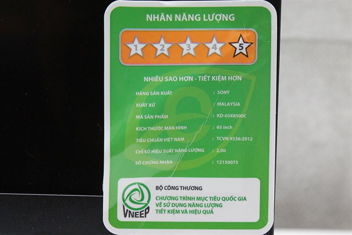 Android Tivi Sony 65 inch KD-65X8500C Màu Đen