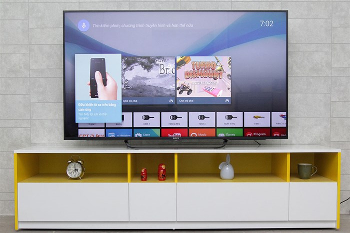 Android Tivi Sony 65 inch KD-65X8500C Màu Đen
