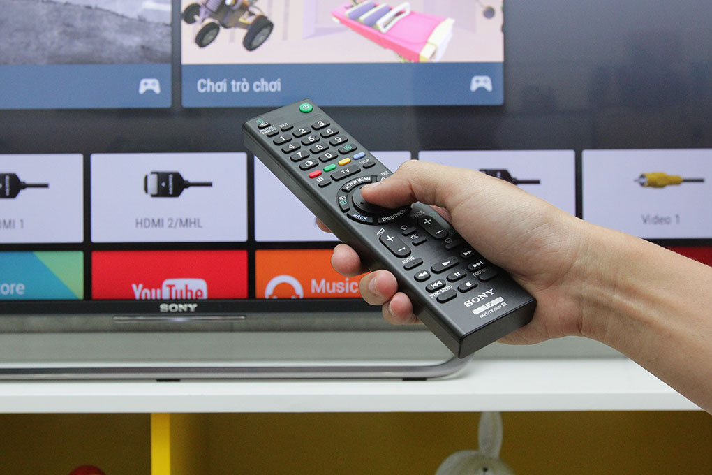 Android Tivi Sony 65 inch KD-65X8500C Màu Đen
