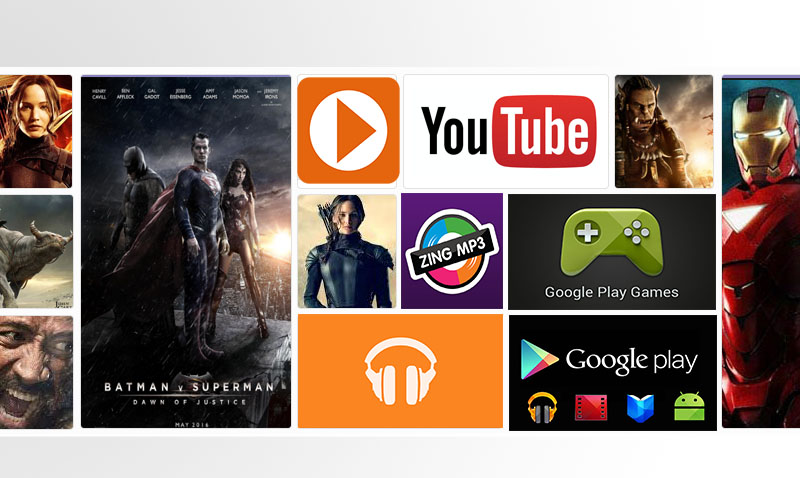 Tivi thông minh hệ điều hành Android Tivi thông minh hệ điều hành Android