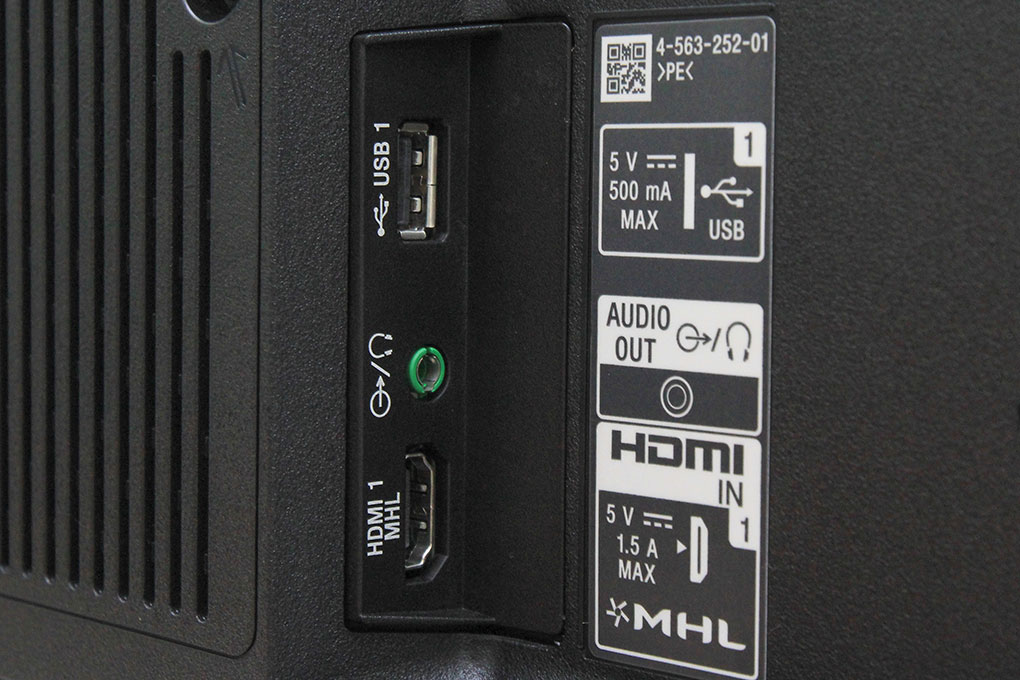 Android Tivi Sony 55 inch KDL-55W800C Màu Đen