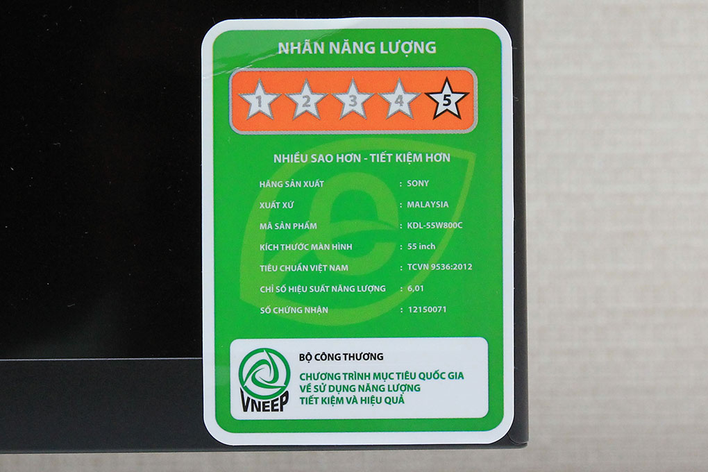 Android Tivi Sony 55 inch KDL-55W800C Màu Đen