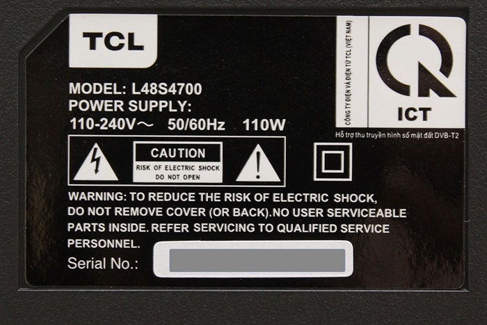 Smart Tivi TCL 48 inch L48S4700