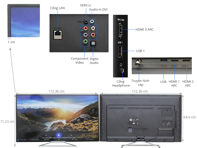 Smart Tivi Philips 50PFT6709 50 inch