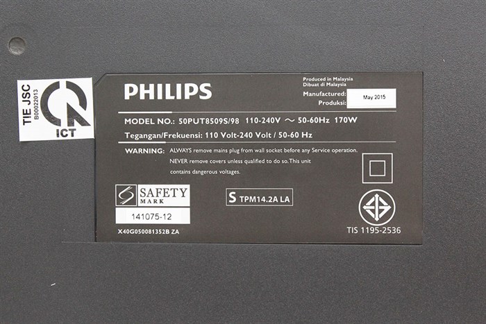 Smart Tivi LED 4K Philips 50PUT8509S 50 inch