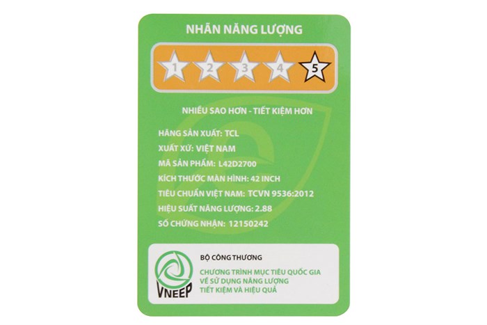 Tivi TCL 42 inch L42D2700D