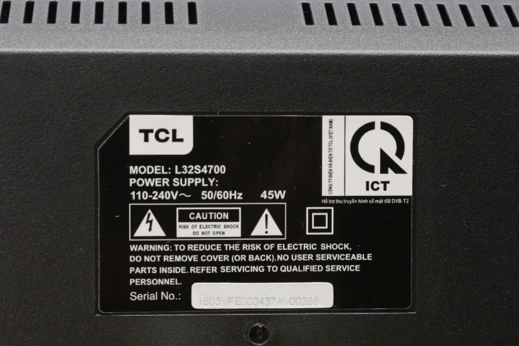 Smart Tivi TCL 32 inch L32S4700
