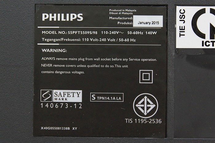 Tivi Philips 55 inch 55PFT5509S