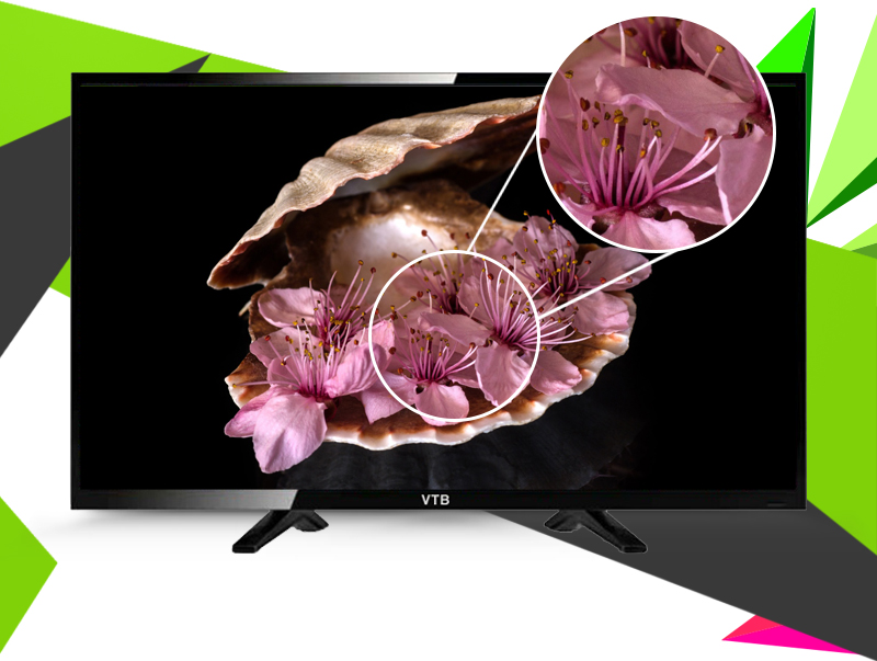 Tivi LED VTB LV3269 32 inch - Công nghệ ADS đem đến những khung hình rõ ràng, sắc nét hơn