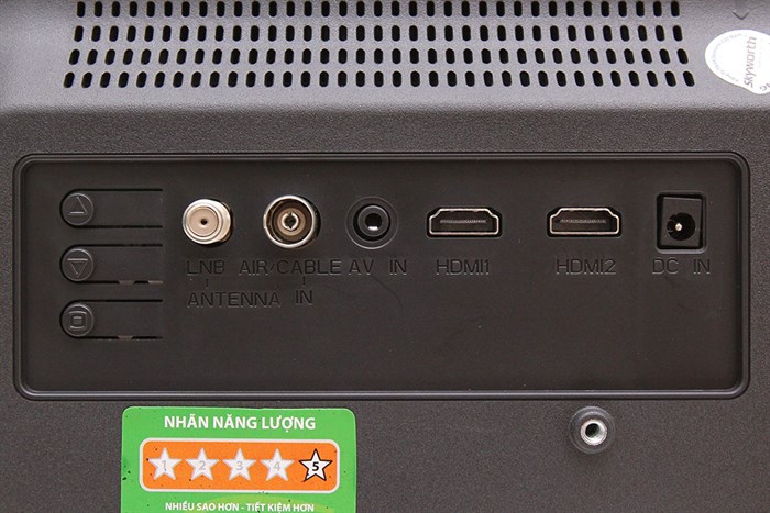 Tivi Skyworth 24 inch 24E510 Màu Đen