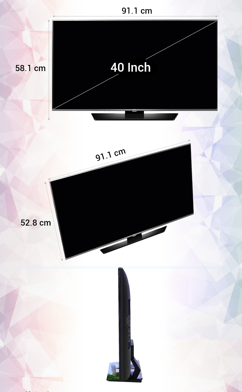 Smart Tivi LG 40 inch 40LF632T - Thông số kỹ thuật