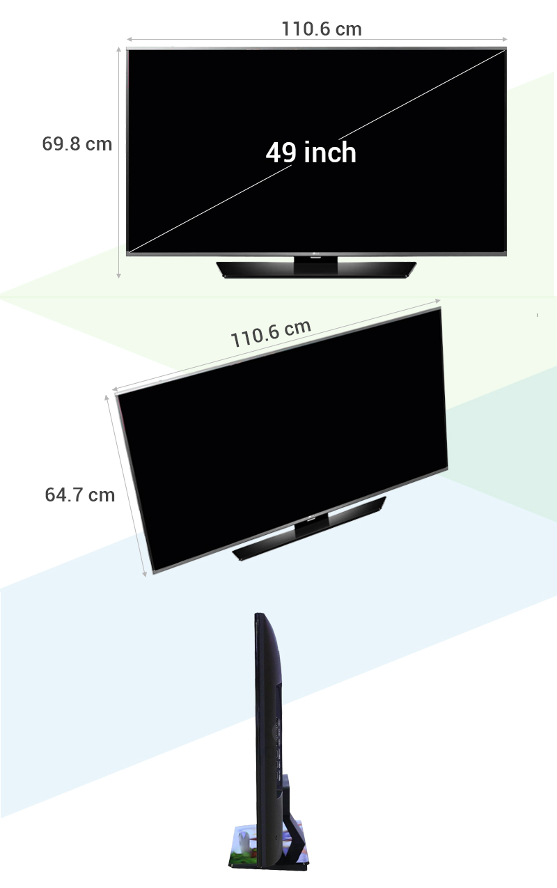 Smart Tivi LG  49 inch  49LF632T - Thông số kỹ thuật