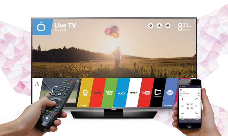 Smart Tivi LG 60LF632T 60 inch  - Điều khiển tivi bằng điện thoại với ứng dụng bằng ứng dụng LG TV Plus