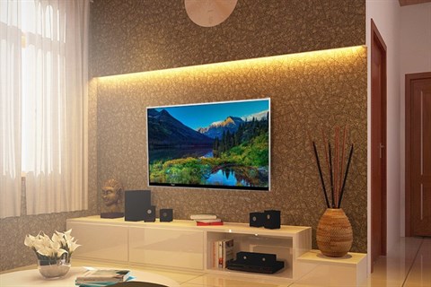 Samsung UA55JS7200 có thiết kế sang trọng