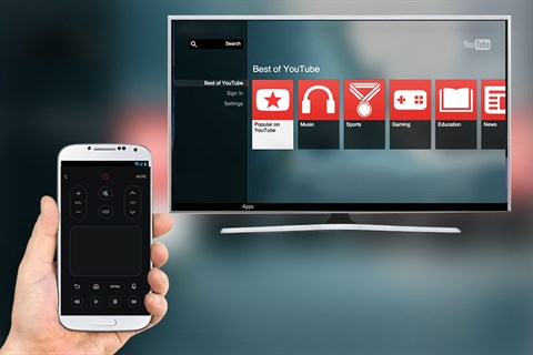Samsung UA55JS7200 có thể điều khiển từ smartphone