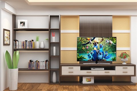 Samsung UA60JS7200 có thiết kế sang trọng