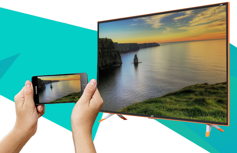 Smart Tivi Zing TCL 40 inch L40Z1 - Chiếu hình ảnh từ điện thoại, máy tính bảng lên tivi Smart Tivi Zing TCL 40 inch L40Z1 - Chiếu hình ảnh từ điện thoại, máy tính bảng lên tivi