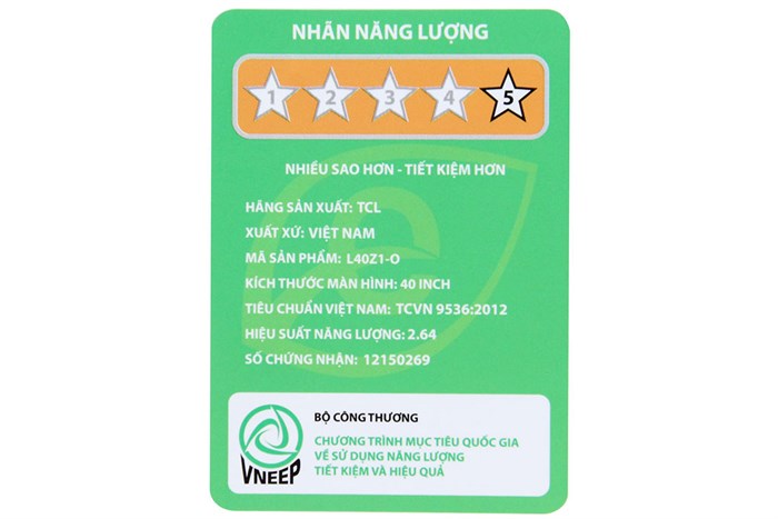 Smart Tivi TCL 40 inch L40Z1