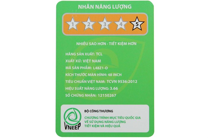 Smart Tivi TCL 48 inch L48Z1