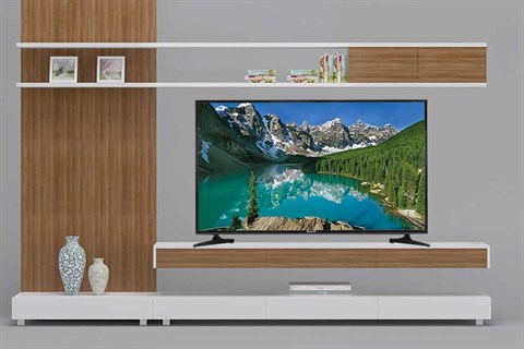 Skyworth 43S810 có thiết kế gọn gàng
