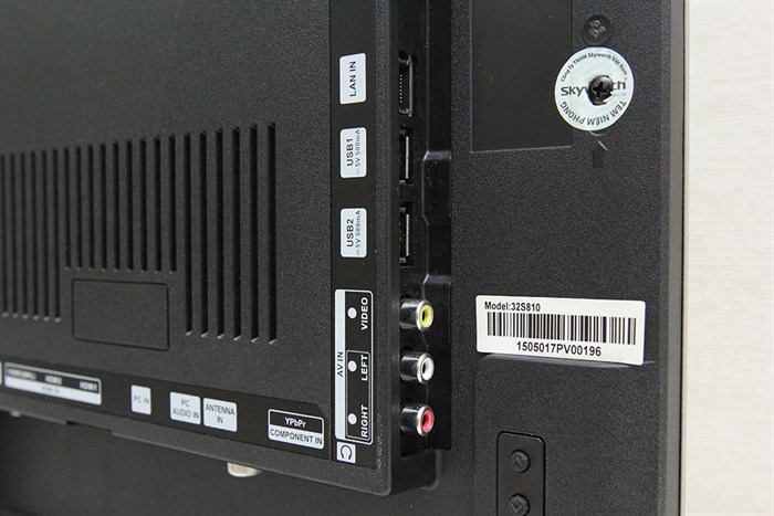 Smart Tivi Skyworth 32 inch 32S810 Màu Xám