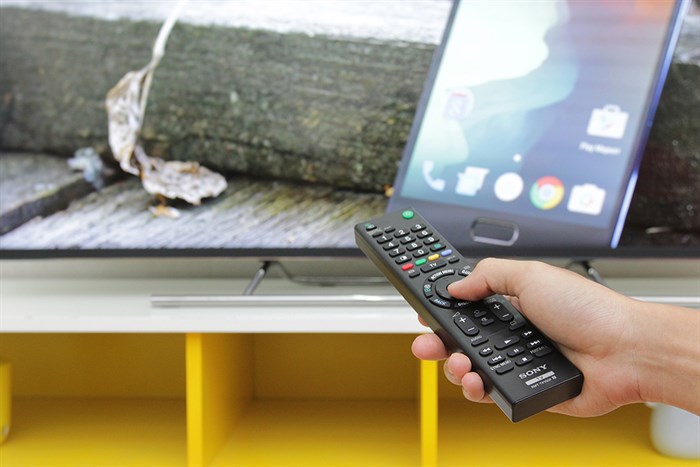 Android Tivi Cong Sony 55 inch KD-55S8500C Màu Đen