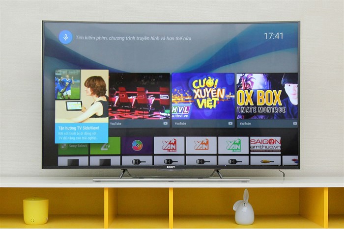 Android Tivi Cong Sony 55 inch KD-55S8500C Màu Đen