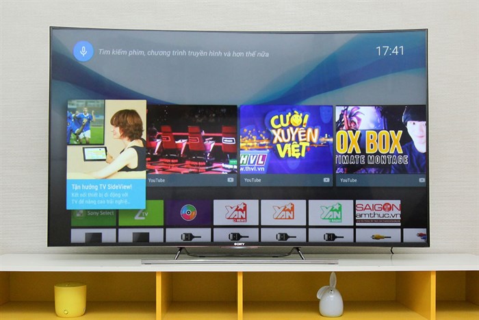 Android Tivi Cong Sony 65 inch KD-65S8500C Màu Đen