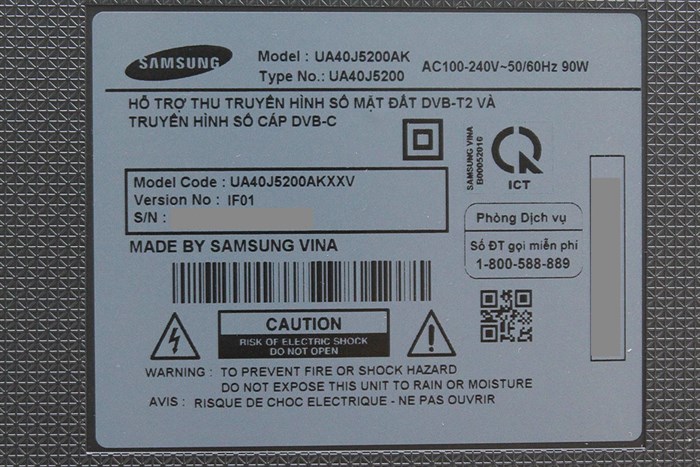 Internet Tivi Samsung 40 inch UA40J5200