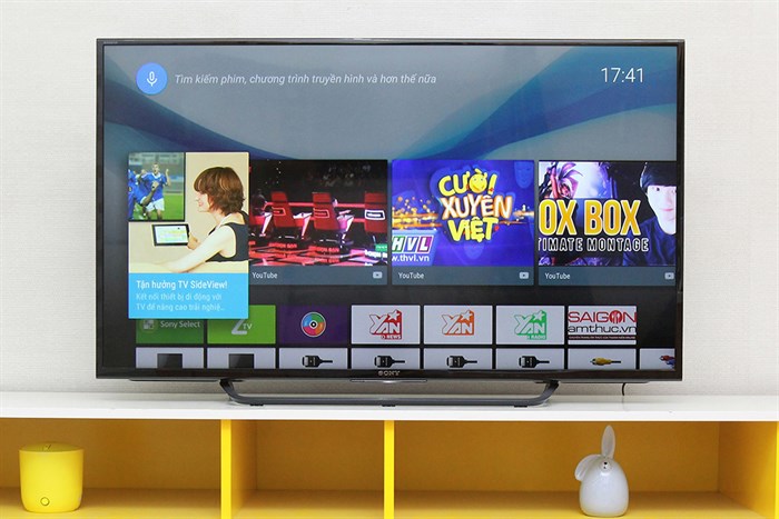 Android Tivi Sony 49 inch KD-49X8000C Màu Đen