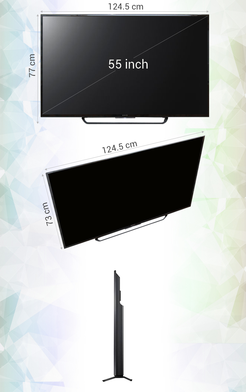Smart Tivi 55 inch Sony KD-55X8000C - Thông số kĩ thuật Smart Tivi 55 inch Sony KD-55X8000C - Thông số kĩ thuật