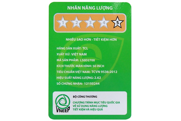 Tivi TCL 50 inch L50D2700D