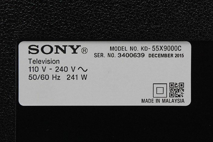 Android Tivi Sony 55 inch KD- 55X9000C Màu Đen