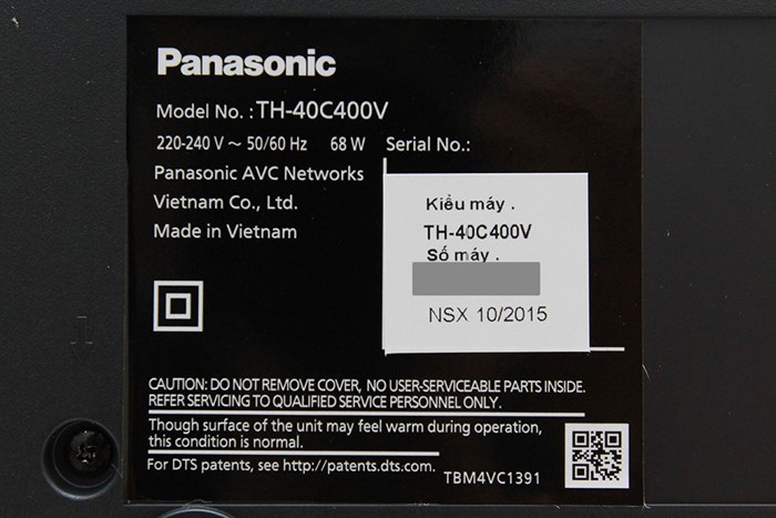 Tivi Panasonic 40 inch TH-40C400V