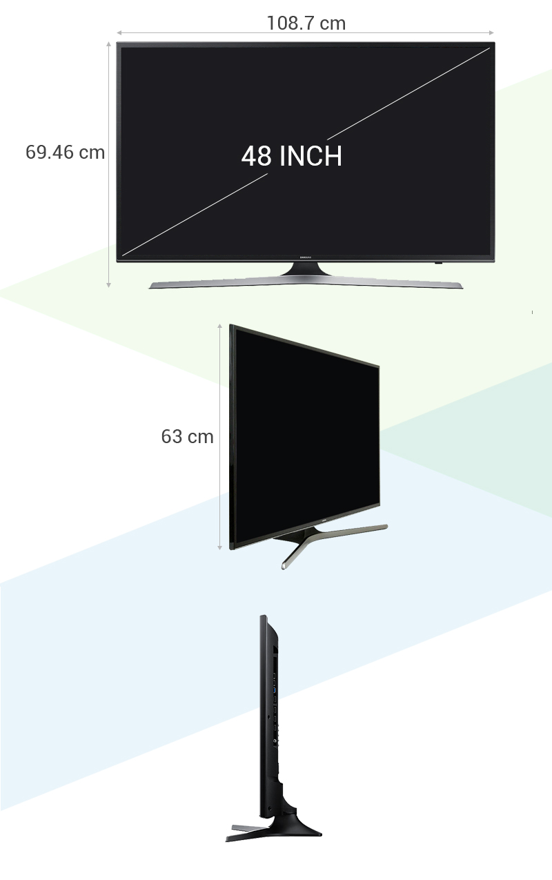 Smart Tivi LED Samsung UA48JU6060 48 inch  - Thông số kỹ thuật
