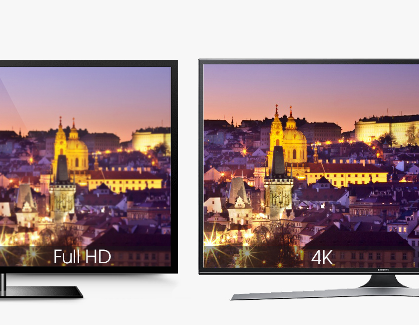Smart Tivi LED Samsung UA48JU6060 48 inch - Độ phân giải 4K cho hình ảnh sắc nét gấp 4 lần Full HD
