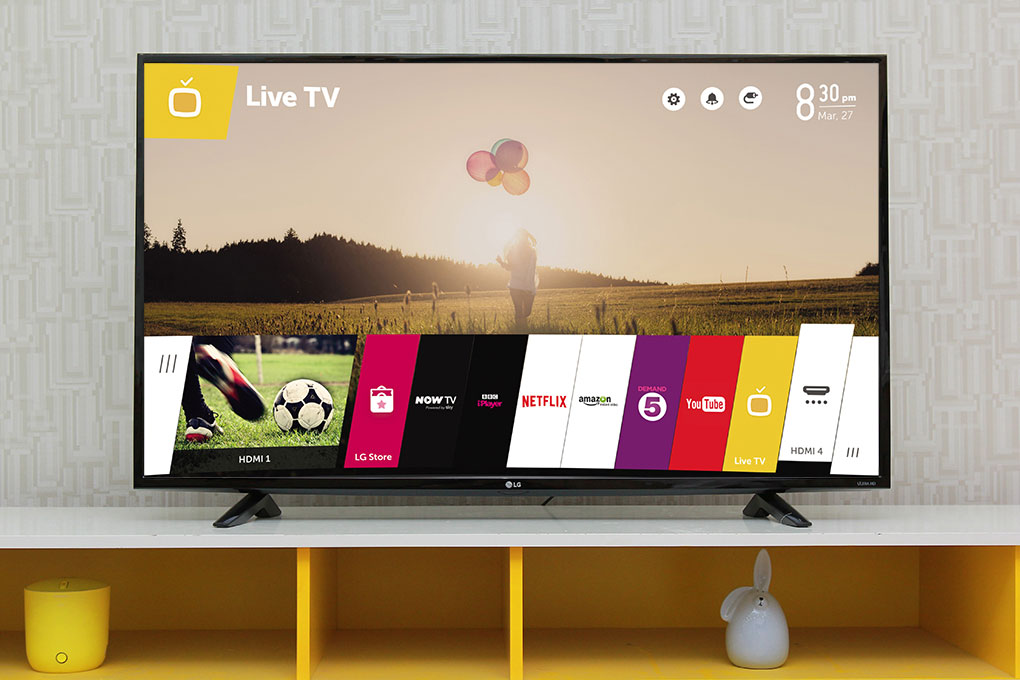 Smart Tivi LG 43 inch 43UF640T Màu Đen