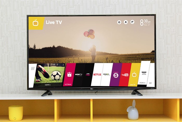Smart Tivi LG 4K 49 inch 49UF640T Màu Đen